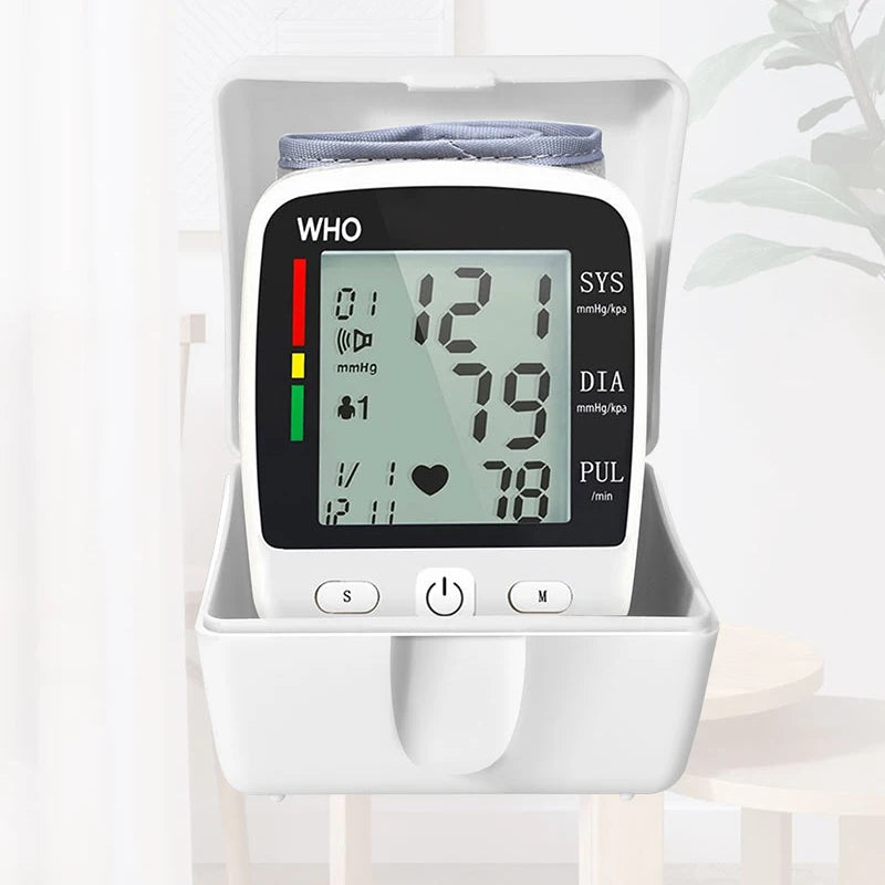 Digital Wrist Blood Pressure Monitor with LCD